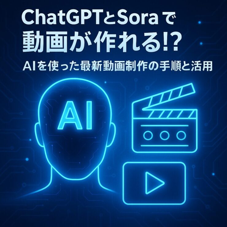 CHATGPTとSoraで動画が作れる
