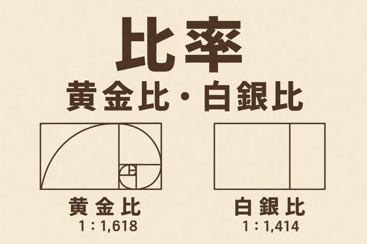 黄金比と白銀比