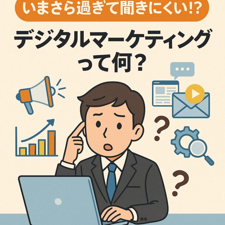 今更聞けないデジタルマーケティングって何？
