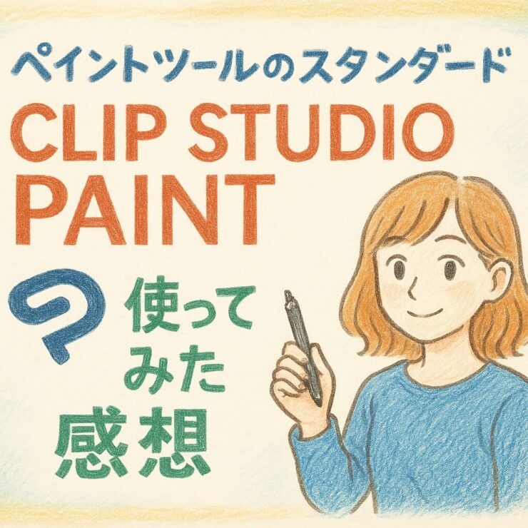 クリップスタジオペイント使ってみた