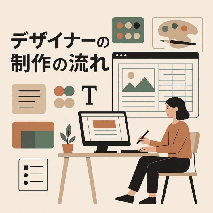 デザイン制作の流れ