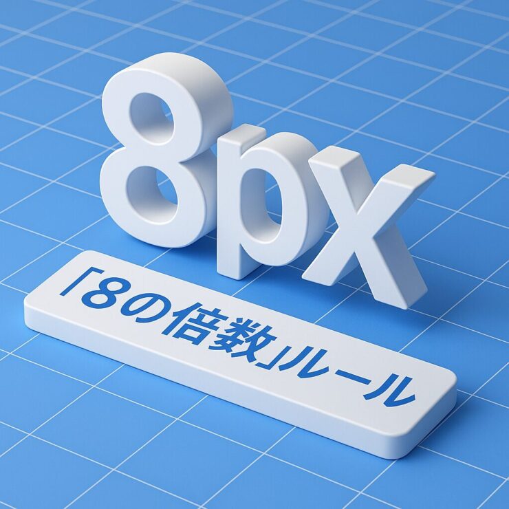 デザインにおける8の倍数