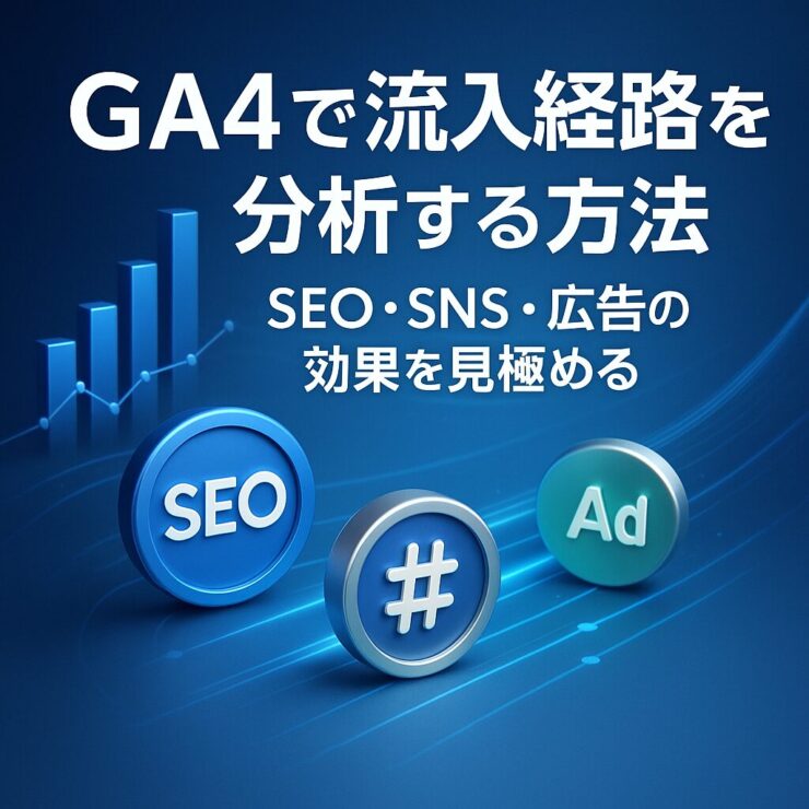 GA4で流入経路を分析する方法