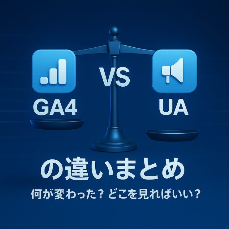 【第12回】GA4 vs UA（旧アナリティクス）の違いまとめ｜何が変わった？どこを見ればいい？