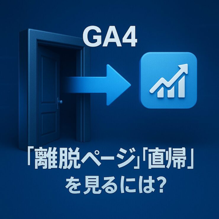 【第13回】GA4で「離脱ページ」「直帰率」を見るには？