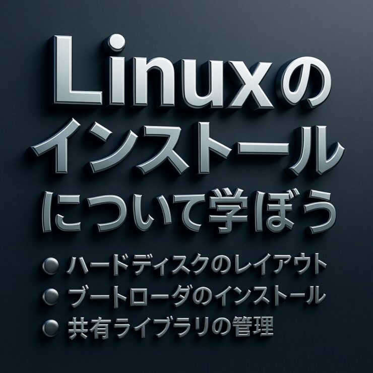 Linuxインストールの全体像をつかもう